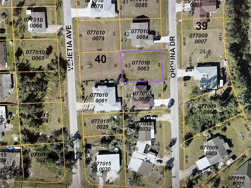 LOT 43 ORDUNA DR